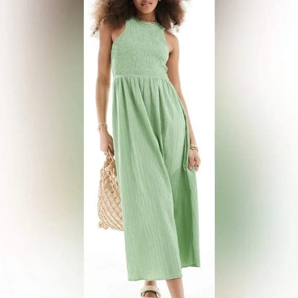 ASOS Elegant Green Dress - Picture 3 of 12